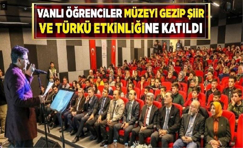 Ortaokul ve lise öğrencileri müzedeki etkinliği izledi