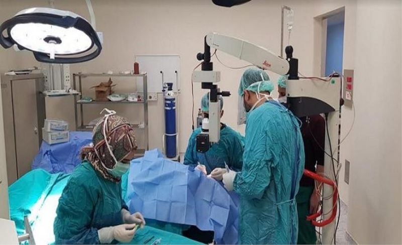 Özalp Devlet Hastanesi’nde başarılı katarak ameliyatı…