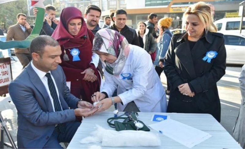 Sağlık Müdürlüğü’nden, ‘Diyabet Günü’ etkinliği...