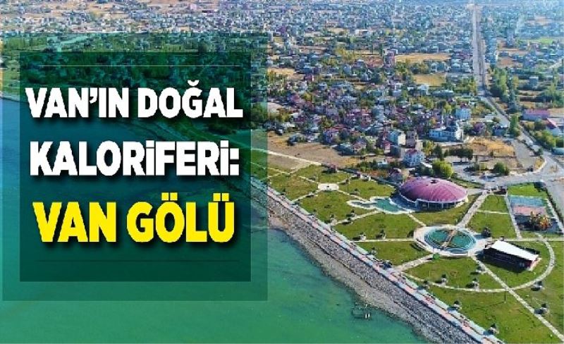 Van Gölü sıcaklıkların düşmesini engelliyor