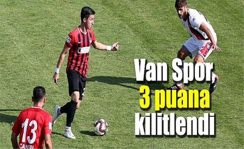 Van Spor, 3 puana kilitlendi