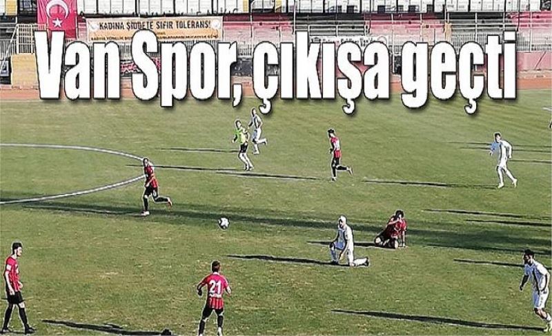 Van Spor, çıkışa geçti