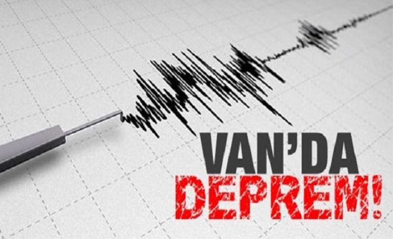 Van’da 3.4 büyüklüğünde deprem