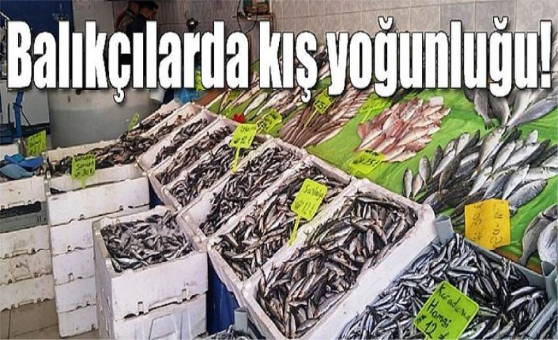 Balıkçılarda kış yoğunluğu!