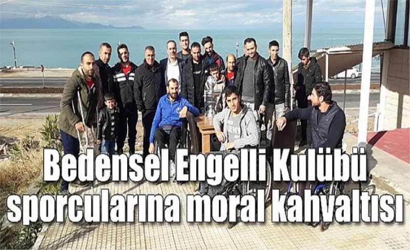 Bedensel Engelli Kulübü sporcularına moral kahvaltısı