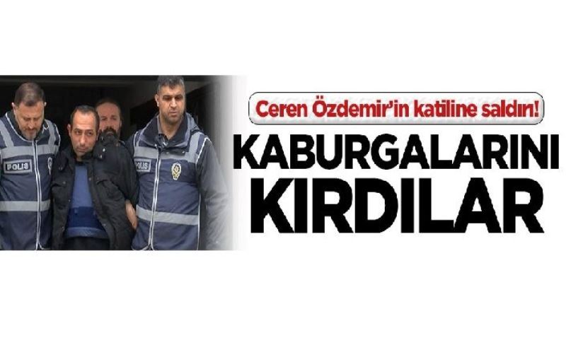 Van'da yaşandı- Ceren Özdemir’in katiline saldırı! Kaburgalarını kırdılar