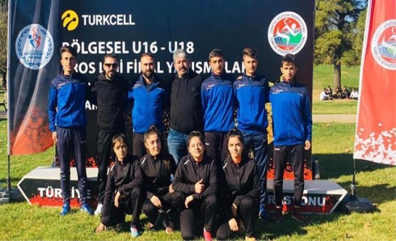 Vanlı sporcuların atletizm başarısı...