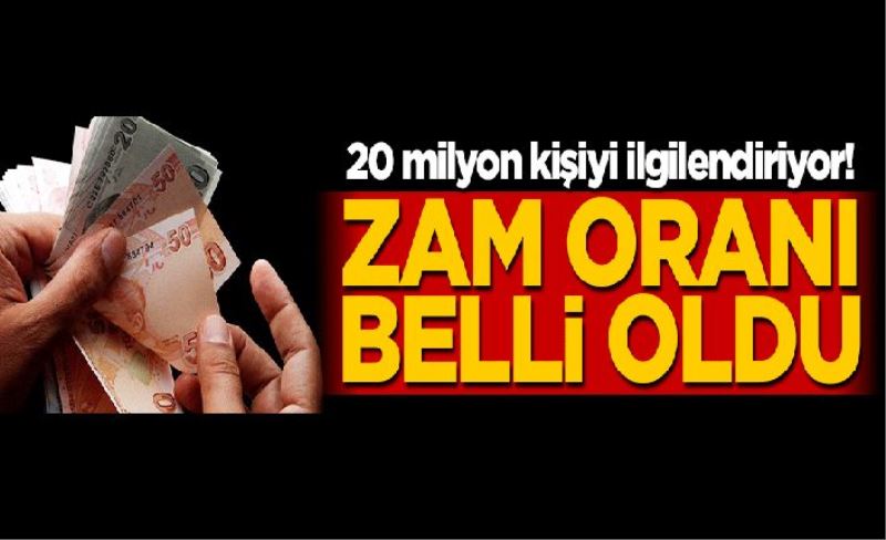 20 milyon kişiyi ilgilendiriyor! Kira zam oranları belli oldu