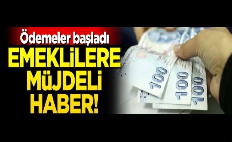 Bakan Zümrüt Selçuk açıkladı: Emeklilere maaş farkı ödemesi başladı