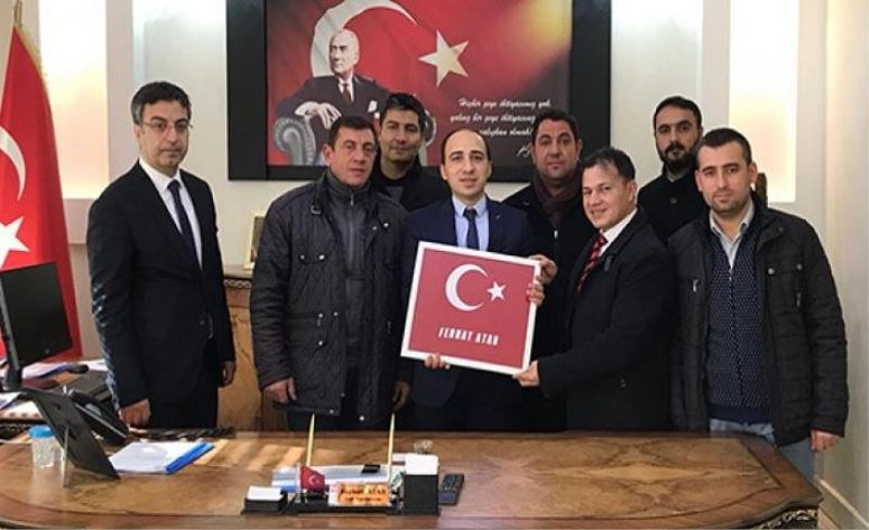Gaziantepliler Derneği yönetiminden, Vali Yardımcısı Atar’a ziyaret…