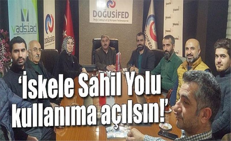‘İskele Sahil Yolu kullanıma açılsın!’