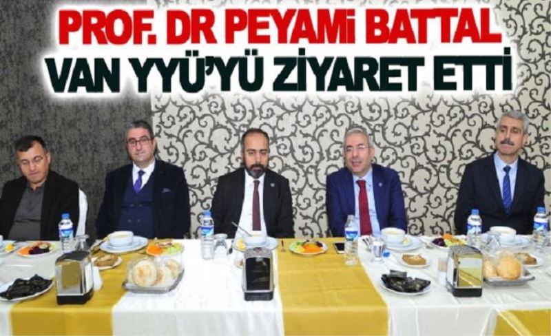 Prof. Dr Battal Van YYÜ’yü ziyaret Etti