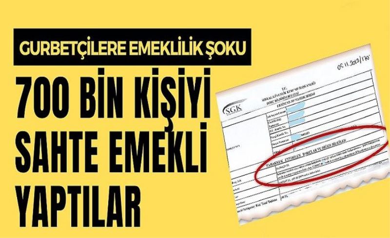 SGK, Avrupa’da çalışan binlerce Türk’ün emekliliğini iptal etti