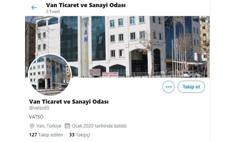 Van TSO, sosyal medya hesapları ile ilgili açıklama yaptı