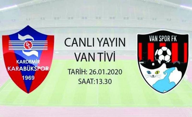 Vanspor’un maçı canlı yayınlanacak