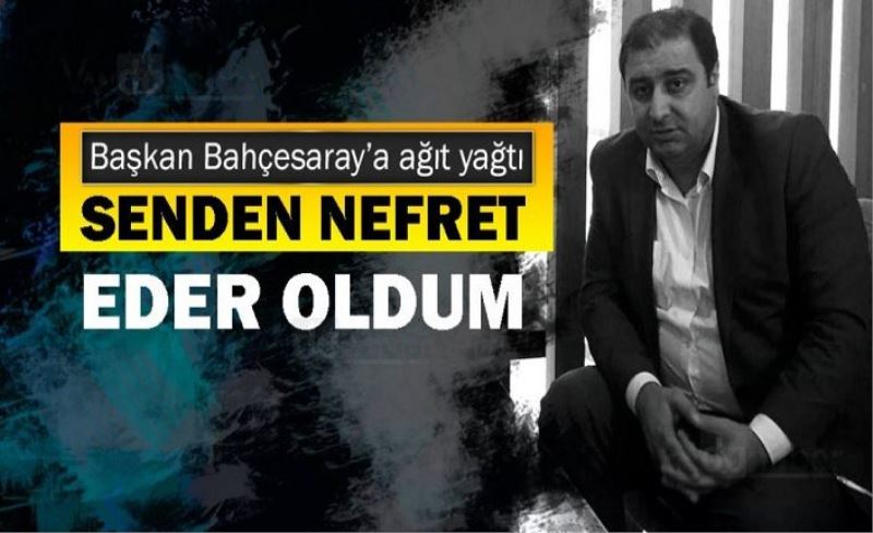 Başkan ağıt yağtı okuyanlar ağladı