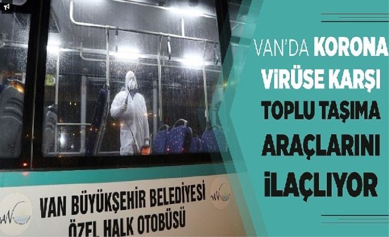 Büyükşehir’den dezenfekte çalışmaları…