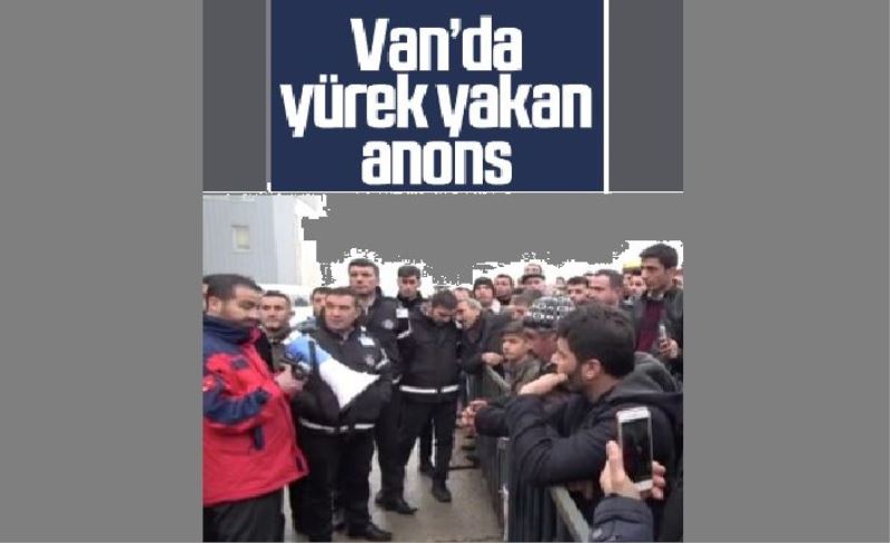 Çığ altından kurtarılanların yakınları hastanede