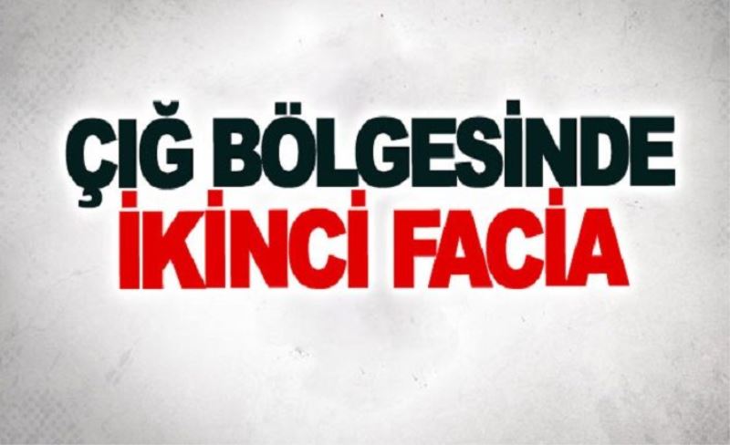 Çığ bölgesinde ikinci facia