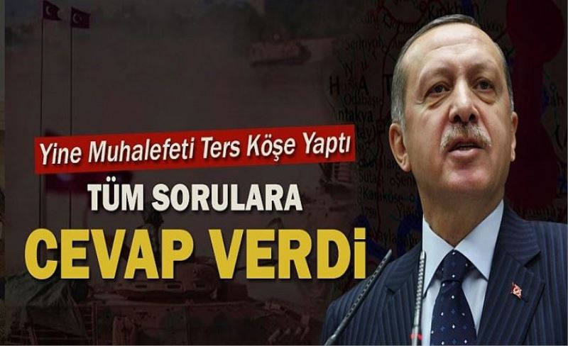 Cumhurbaşkanı Erdoğan İdlib dahil tüm sorulara cevap verdi