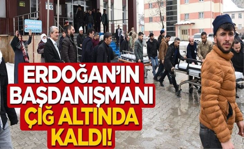 Cumhurbaşkanı Erdoğan’ın başdanışmanı çığ faciasından yaralı kurtuldu