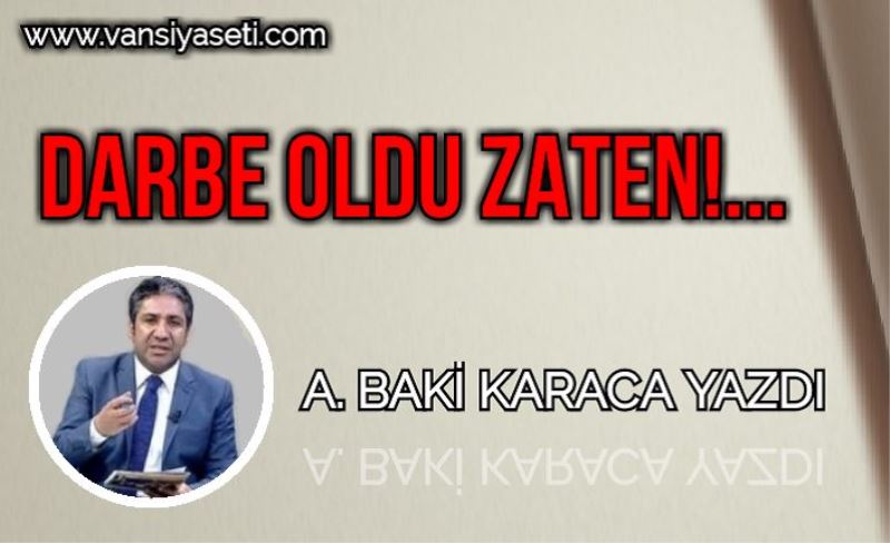 DARBE OLDU ZATEN!...