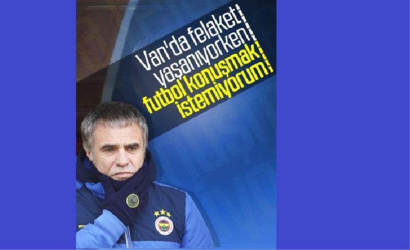 Ersun Yanal: Futbolun içine giremiyoruz