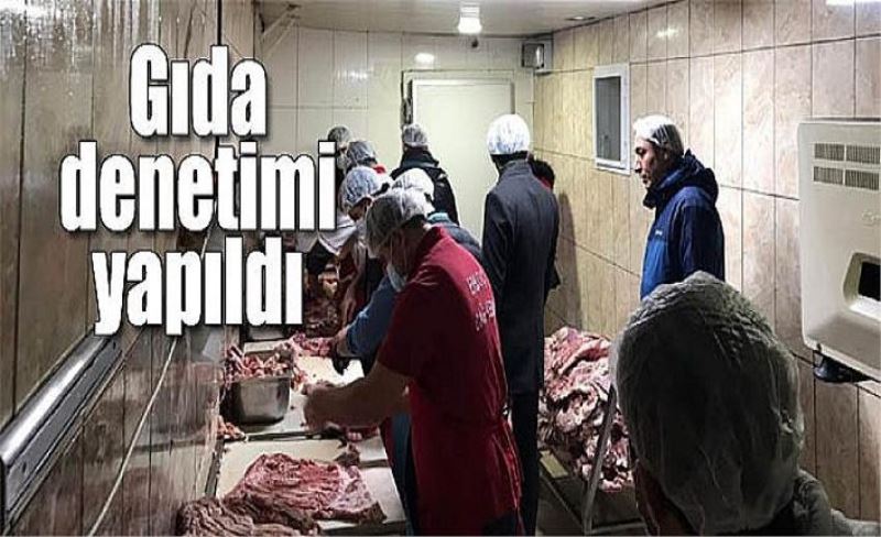 Gıda denetimi yapıldı