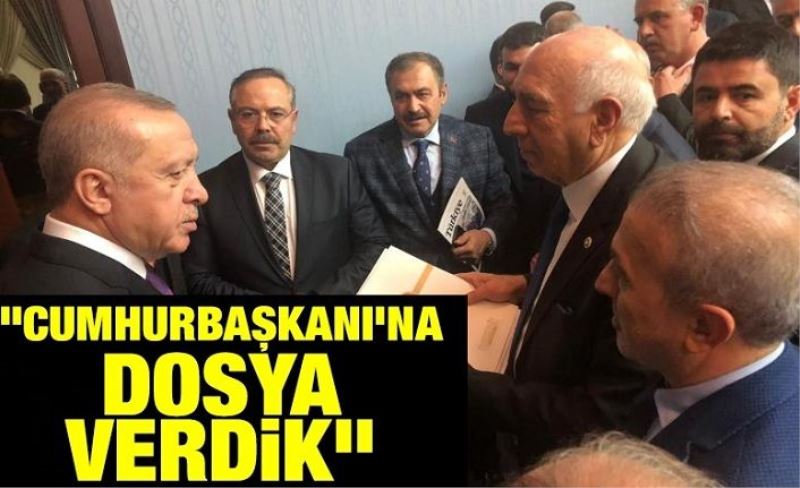 Milletvekili Kartal, Erdoğan ile görüştü