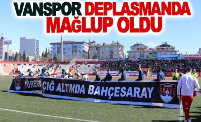 Vanspor üzmeye devam ediyor...