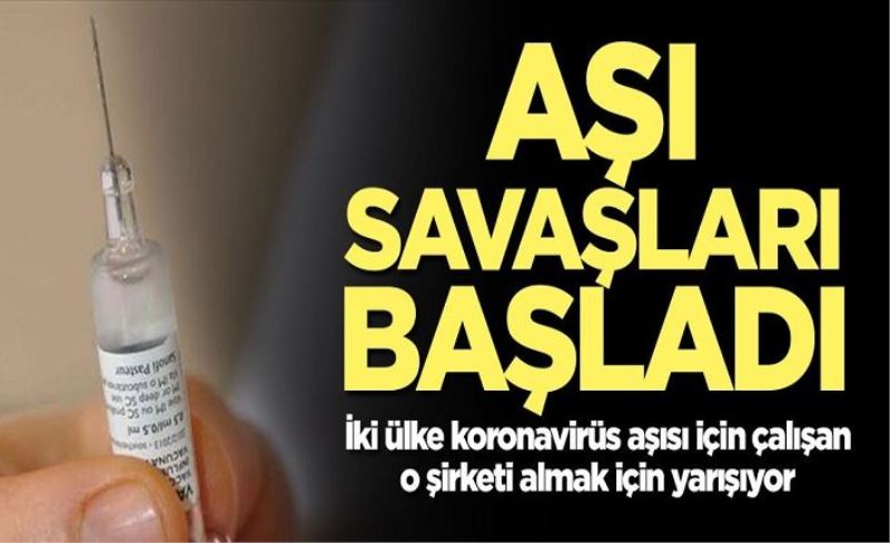 ABD ve Almanya hakkında şok iddia! Koronavirüs aşısı için mücadele ediyorlar