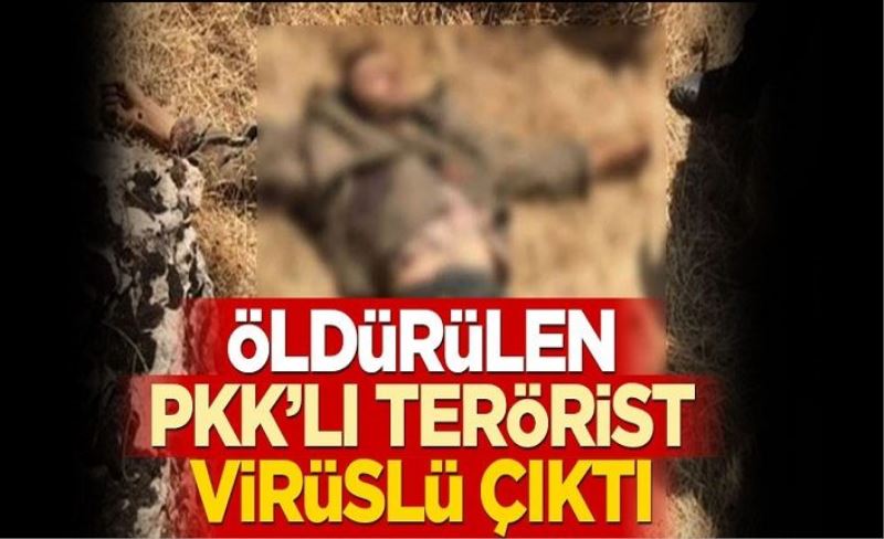 Bitlis'te öldürülen teröristte koronavirüs çıktı