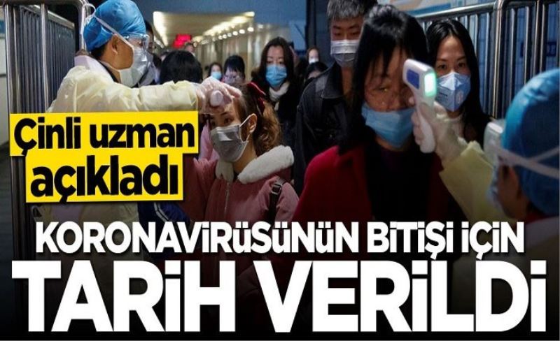 Çinli uzmandan flaş koronavirüsü açıklaması