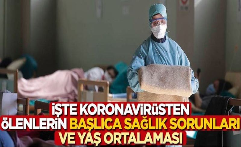 Koronavirüsten ölenlerin başlıca sağlık sorunu yüksek tansiyon