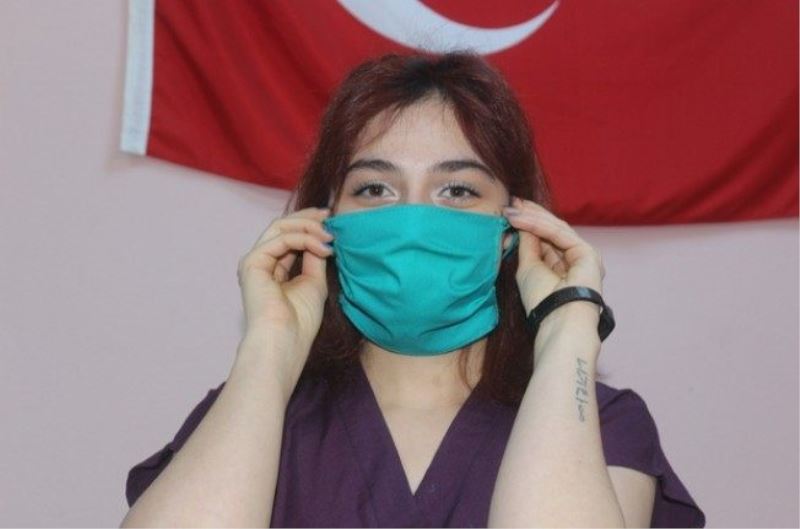 N95 standartlarına uygun ve yıkanabilir maske Van’da üretildi