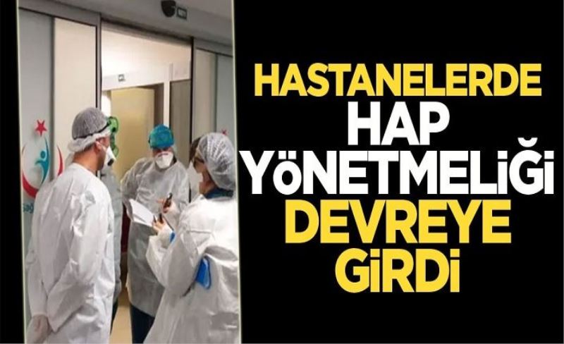 Sağlık Bakanlığı Hastanelerde HAP uygulama yönetmeliğini devreye aldı