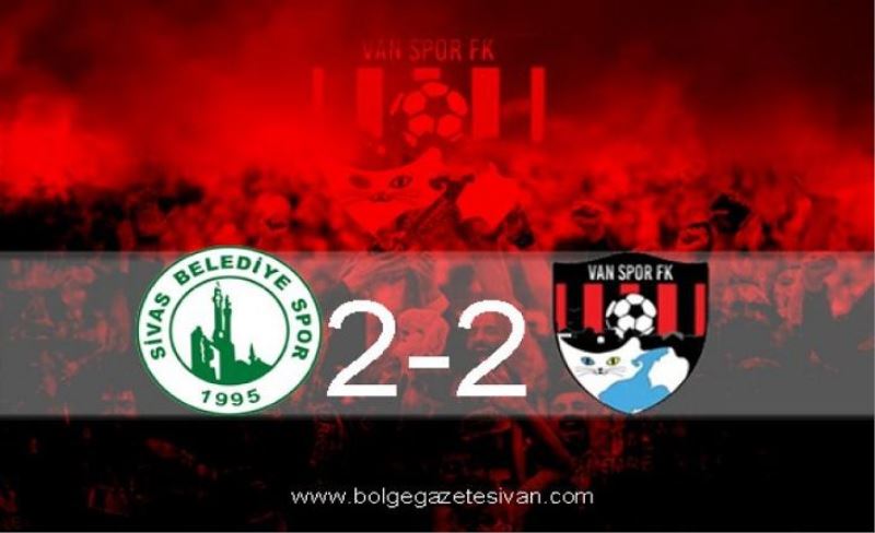 Sivas Belediyespor, Vanspor: 2-2