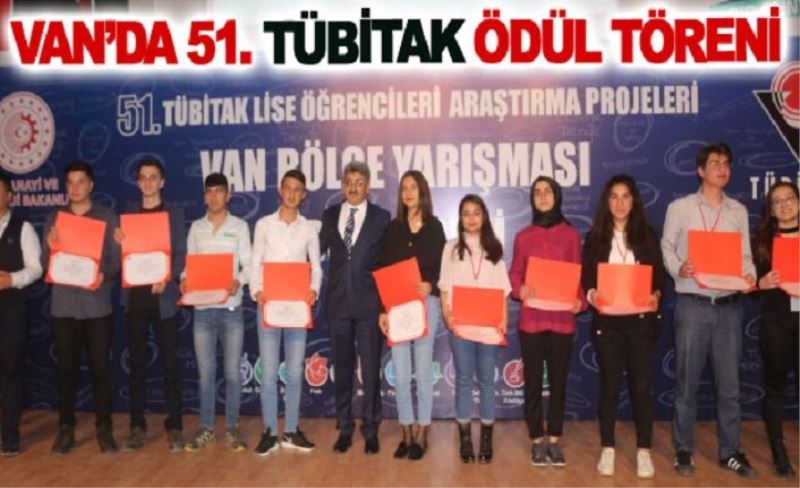 "Van bölgesi hazırladığı 2 bin 296 projeyle birinci oldu"