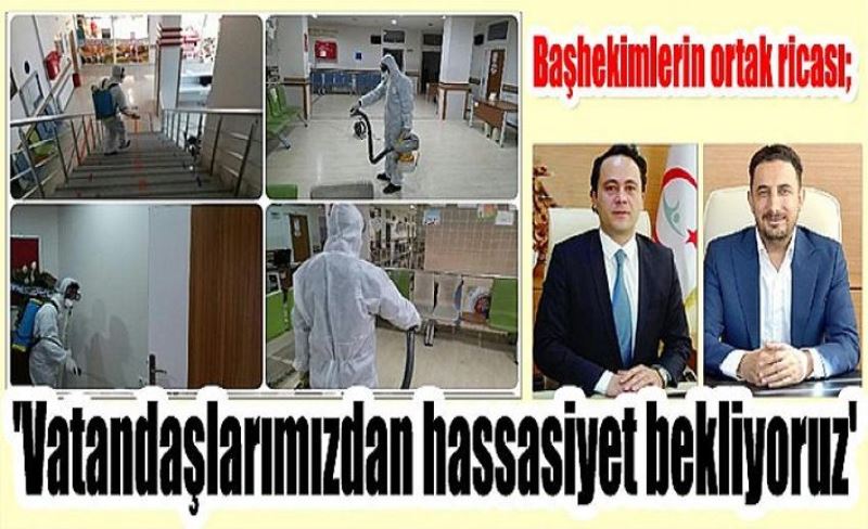 Van Hastane Başhekimleri  koronavirüs için ne dediler?