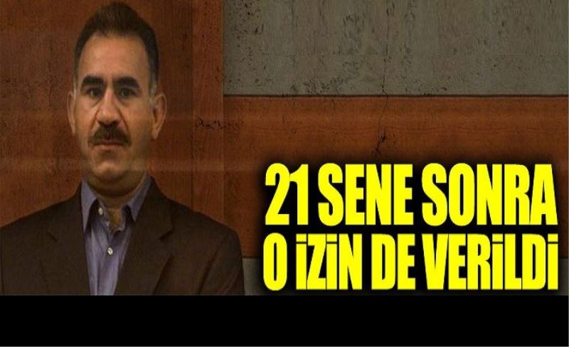 Abdullah Öcalan 21 yıl sonra ilk kez telefonla görüştü!