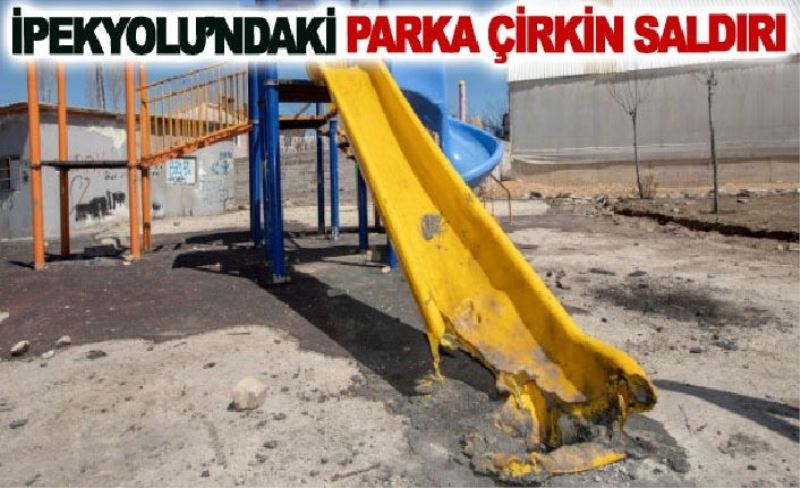 İpekyolu’ndaki parka çirkin saldırı