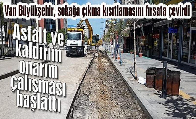 Büyükşehir, kısıtlama günlerinde çalışmalarını artırdı