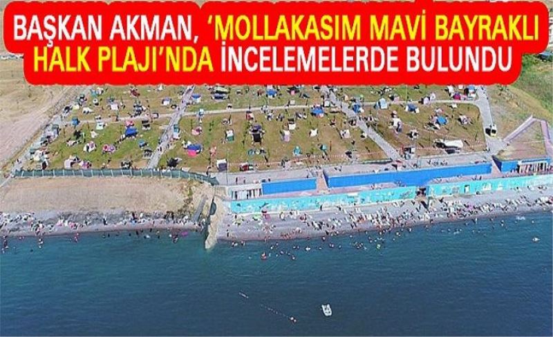 Türkiye’nin iç sulardaki ilk ve tek mavi bayraklı halk plajı sezona hazır