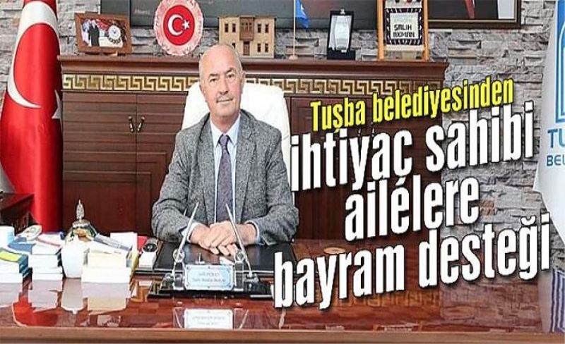 Tuşba belediyesinden ihtiyaç sahibi ailelere bayram desteği