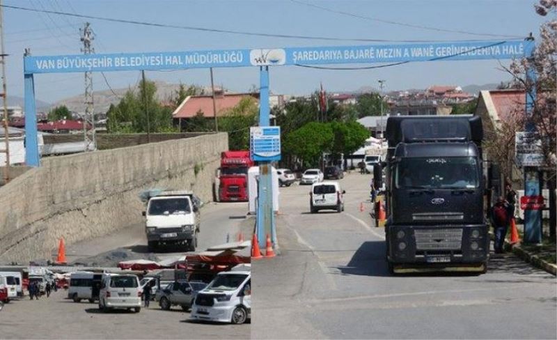 Van Sebze Hali'nde yoğunluk yaşanıyor