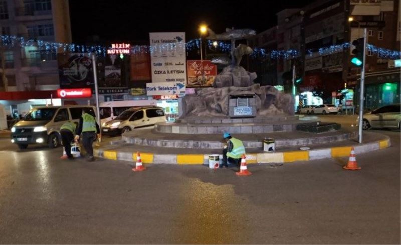 Büyükşehir kavşakları yeniliyor