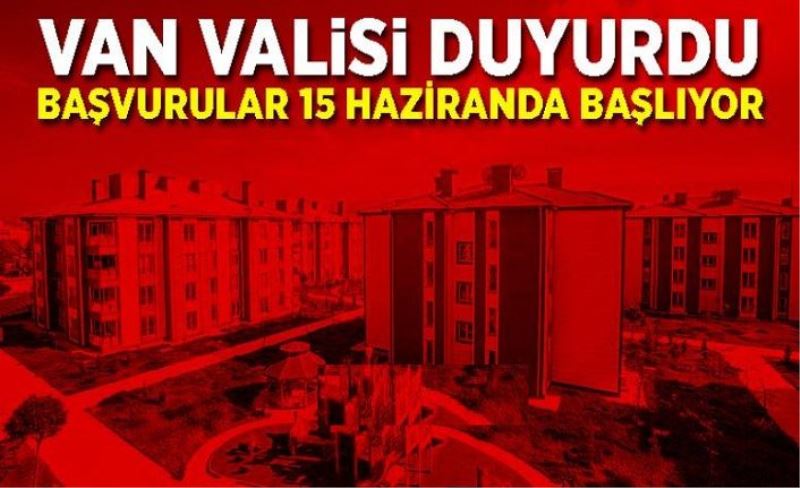 Depremzedelerin konut başvuruları başlıyor