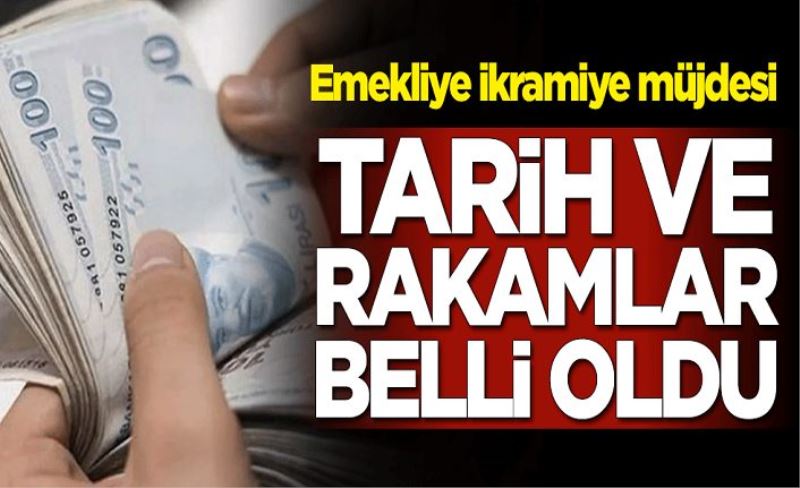 Emekliye ikramiye müjdesi... Tarih ve rakamlar belli oldu