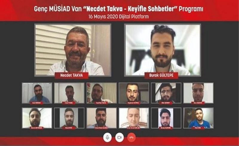 Genç MÜSİAD, sorunları dijital ortamlarda masaya yatırıyor