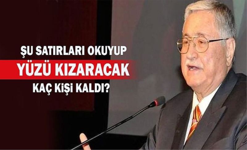 Hasan Celal Güzel'den milletvekillerine ikaz!